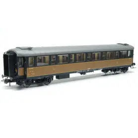 Voiture Métallisée B8 N°5061, PLM Ep.II HO 1/87 - REE VB-423