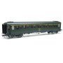 Voiture Métallisée Ex-PLM, A7, vert 301, SNCF Ep.IV HO 1/87 - REE VB-428