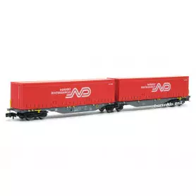 Wagon Sggmrss90 TOUAX NORBERT DANTRESSANGLE ép. V-VI - N 1/160 - REE NW-207