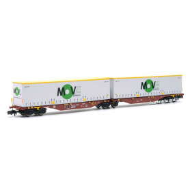 Wagon Sggmrss90 TOUAX MOVE INERNATIONAL ép. V-VI - N 1/160 - REE NW-209