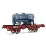 Wagon UFR monoporteur BOUGEY MONTREUIL ép III - HO 1/87 - REE WB-645