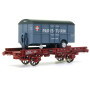 UFR monoporteur PARIS TURIN ép III - HO 1/87 - REE WB-649