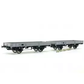 Set 2x Plats OCEM 29 Gris MIDI NNTouw ép II - HO 1/87 - REE WB-604