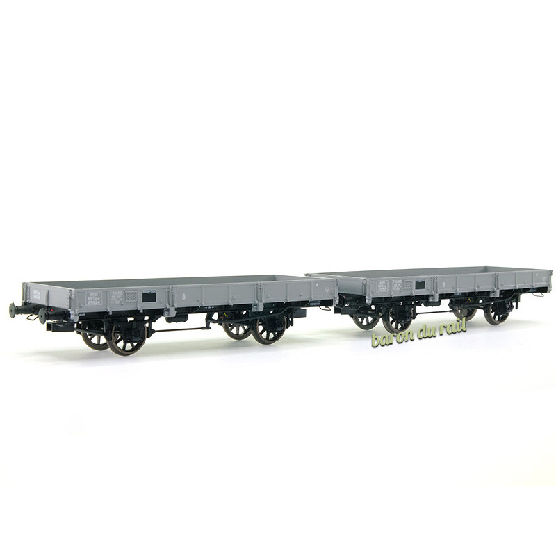 Set 2x Plats OCEM 29 Gris MIDI NNTouw ép II - HO 1/87 - REE WB-604