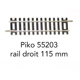 Piko 55203 - Voie A - rail droit G115 115mm - HO