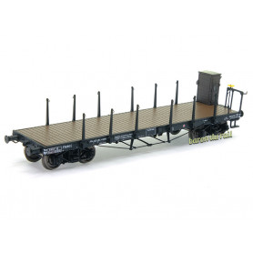Wagon PLAT TP ranchers longs SNCF ép IIIa - HO 1/87 - REE WB-545