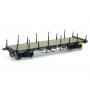 Wagon PLAT TP ranchers courts-longs SNCF ép IIIa - HO 1/87 - REE WB-548
