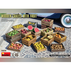 Cagettes de fruits - échelle 1/35 - MINIART 35628