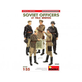 Officiers soviétiques - échelle 1/35 - MINIART 35365