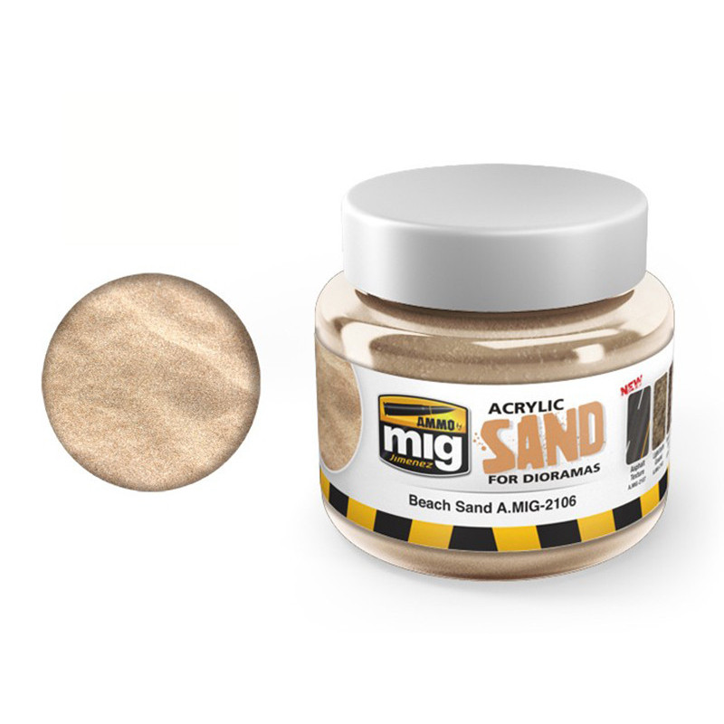 Peinture à effet sable 250 ml - AMMO MIG 2106