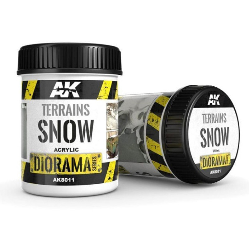 Effet de neige sur terrains 250ml - AK INTERACTIVE AK8011