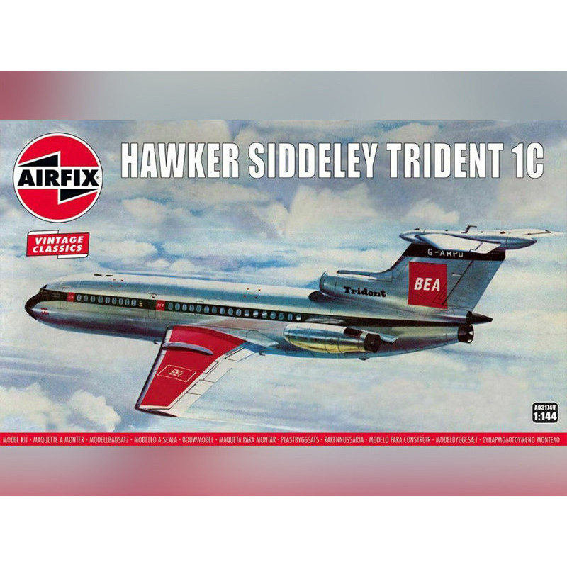 Hawker Siddeley 121 Trident - 1/144 - AIRFIX A03174V