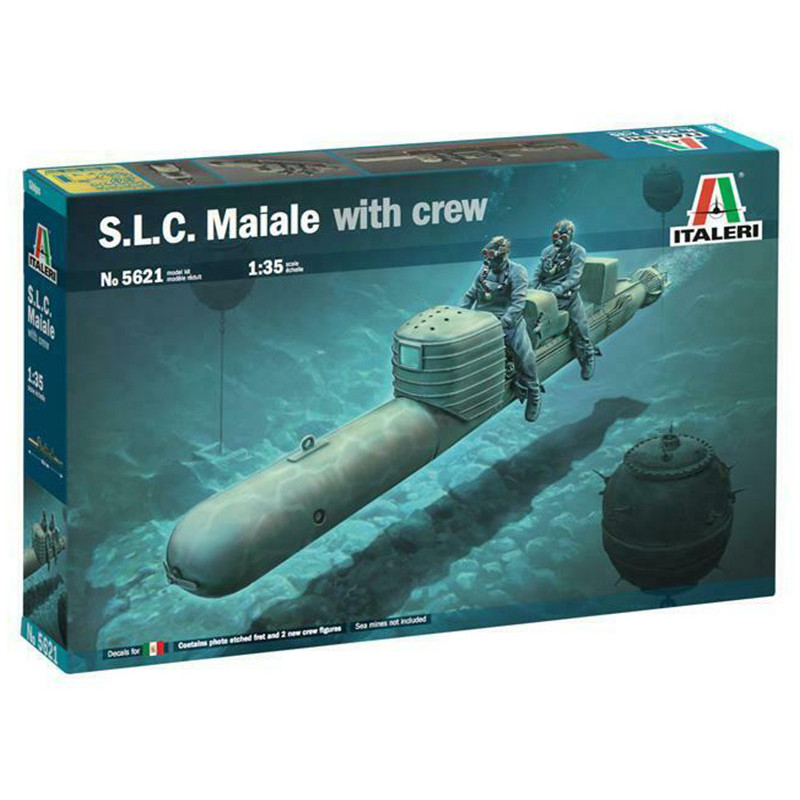 SLC Maiale et Equipage - échelle 1/35 - ITALERI 5621