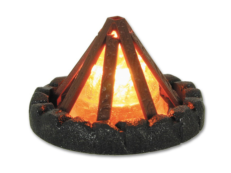 Feu de camp avec éclairage LED - HO 1/87 - VIESSMANN 5022