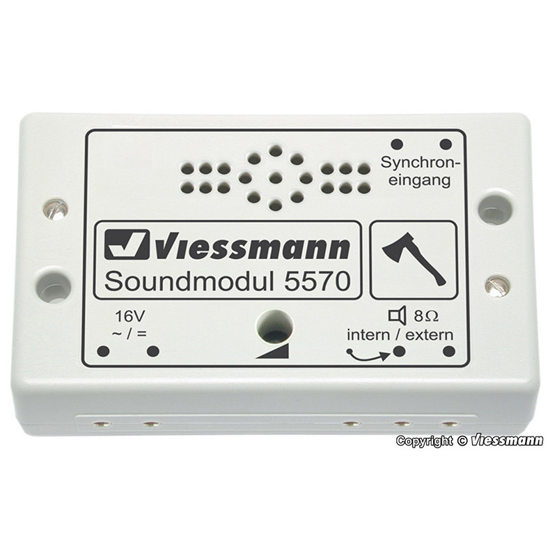 Module sonore bruit de hâche - HO 1/87 - VIESSMANN 5570