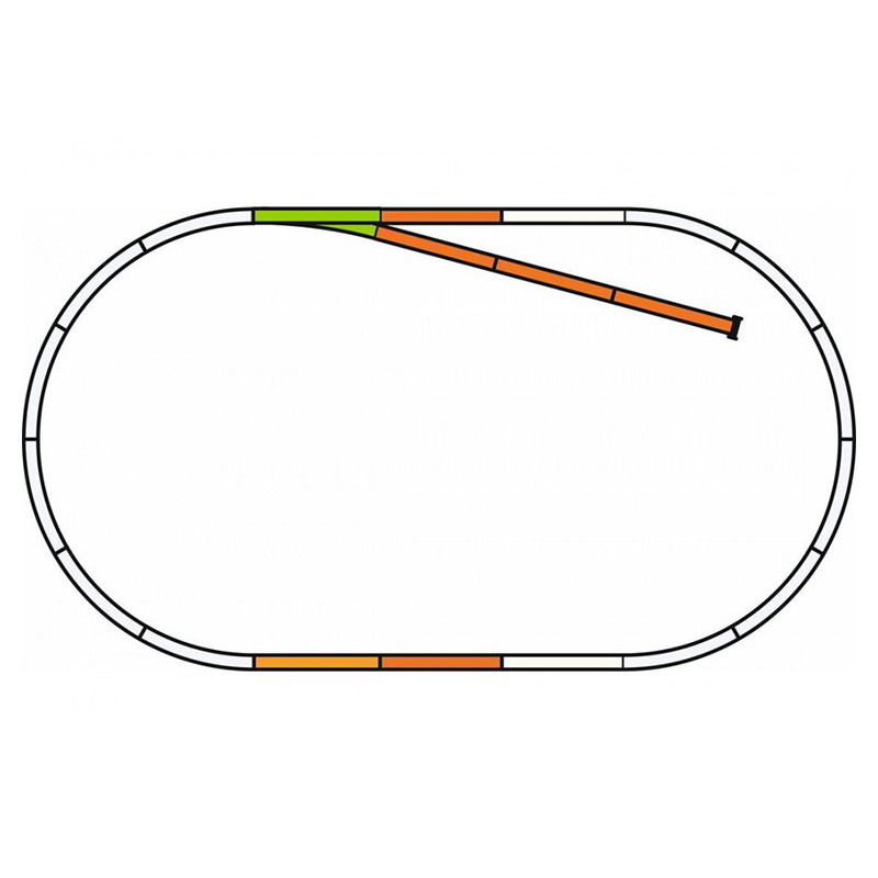 PIKO 55311 - SET B - Voie A avec ballast