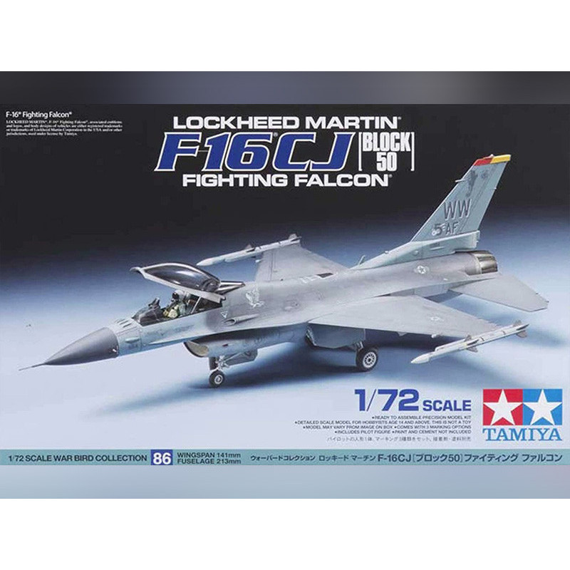 Lockheed Martin F-16CJ Block 50 - 1/72 - Tamiya 60786