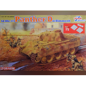 Panther D avec Zimmerit - échelle 1/35 - DRAGON 6428