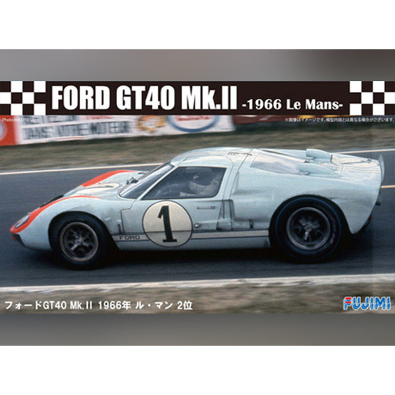 Ford GT40 Mk-II 1966 Le Mans - 1/24 - FUJIMI 126043