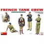 Equipage de char français - échelle 1/35 - MINIART 35105