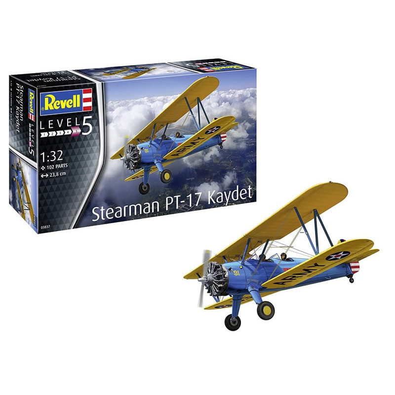 Stearman PT-17 Kaydet - échelle 1/32 - REVELL 03837