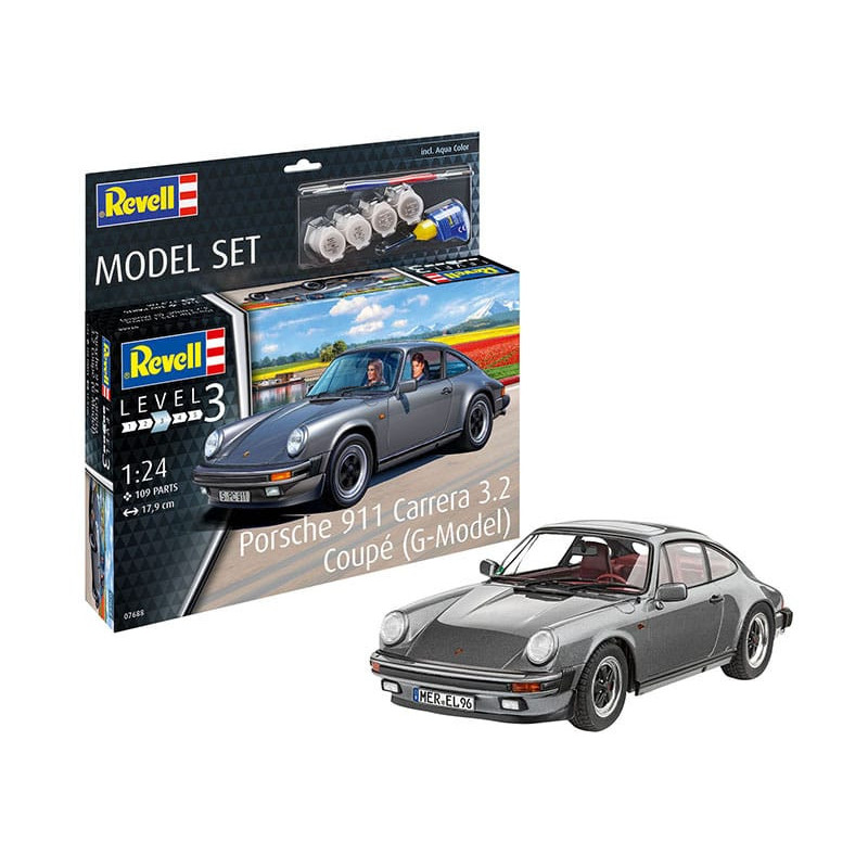 Porsche 911 G Modèle Coupé kit complet - 1/24 - REVELL 67688