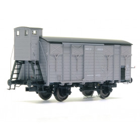 Wagon couvert Ocem 19 MIDI ép II - HO 1/87 - REE WB-684