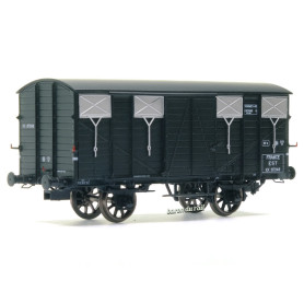 Wagon couvert Ocem 19 EST ép II - HO 1/87 - REE WB-688