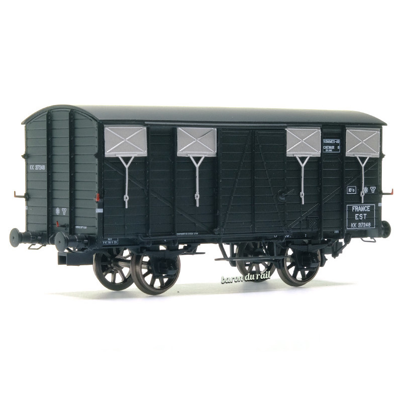 Wagon couvert Ocem 19 EST ép II - HO 1/87 - REE WB-688