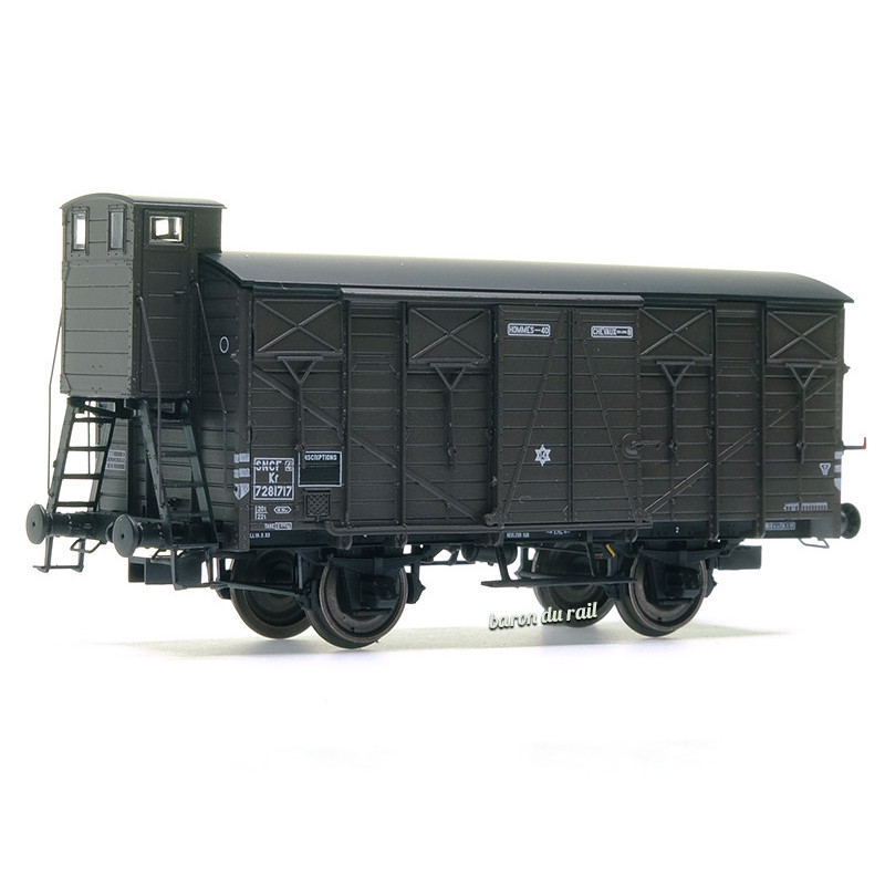 Wagon couvert Ocem 19 SNCF Sud-Ouest ép IIIb - HO 1/87 - REE WB-691
