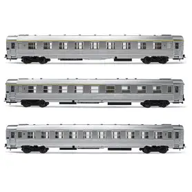 3 voitures DEV A9, A5 et B10 ép. III - SNCF - HO 1/87 - JOUEF HJ4146