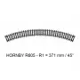 Rail courbe R1 371 mm 45° code 100 - HO 1/87 - HORNBY R605