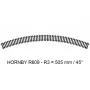 Rail courbe R3 505 mm 45° code 100 - HO 1/87 - HORNBY R609
