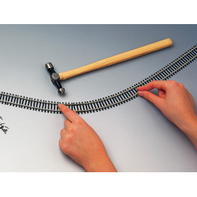 Rail droit flexible 970 mm code 100 - HO 1/87 - HORNBY R621