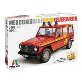 Mercedes G230 Pompiers - 1/24 - ITALERI 3663