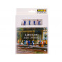 Personnel ferroviaire + bruitage sonore sifflet - HO 1/87 - FALLER 180237