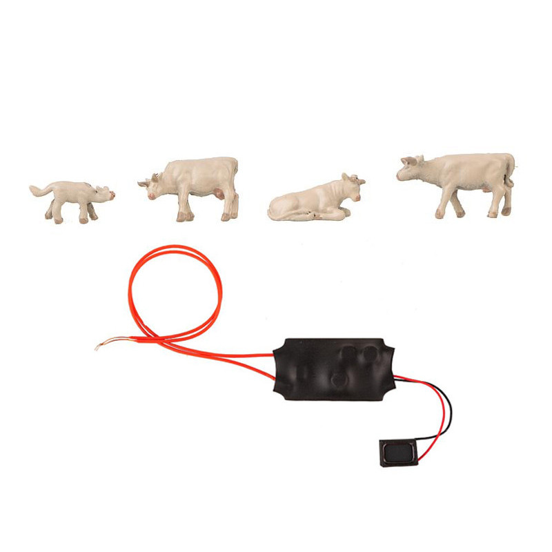 Vaches + module bruitage sonore - N 1/160 - FALLER 272800