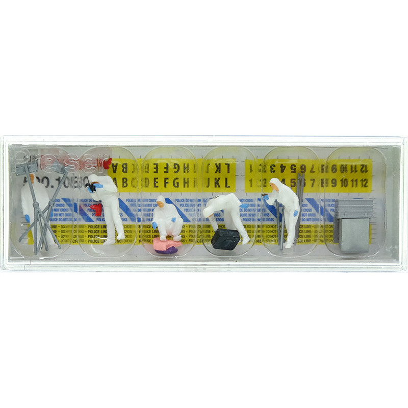 Police scientifique - HO 1/87 - PREISER 10800