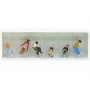 Personnes assises sur des marches - HO 1/87 - PREISER 10474