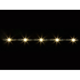 2x bandes lumineuses LED, blanc chaud, 180 mm - HO et N - FALLER 180654