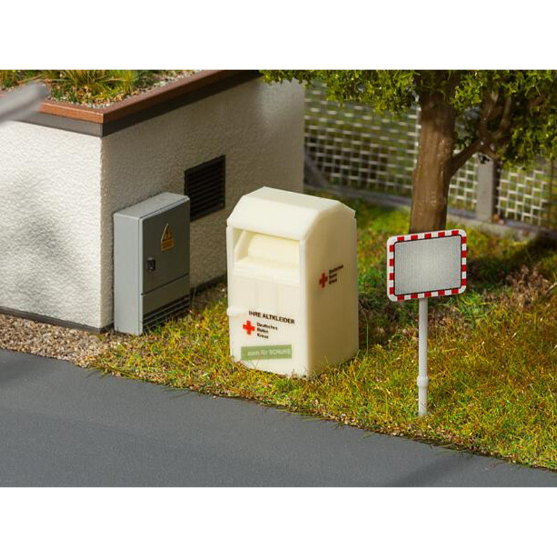 Conteneur à vêtements - HO 1/87 - FALLER 180932