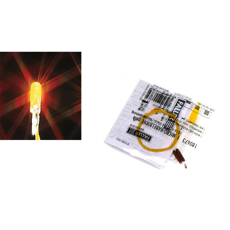 Ampoule micro câble, orange - FALLER 180673