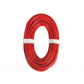 Câble haute intensité 0,75 mm² rouge 10 mètres - VIESSMANN 6895