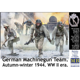 Equipage allemand automne-hiver 1944 WWII - 1/35 - MASTER BOX 35220