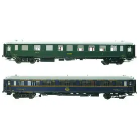Set Ocem couchette + WL S2 ép. III P.O. - HO 1/87 - LS Models 40902