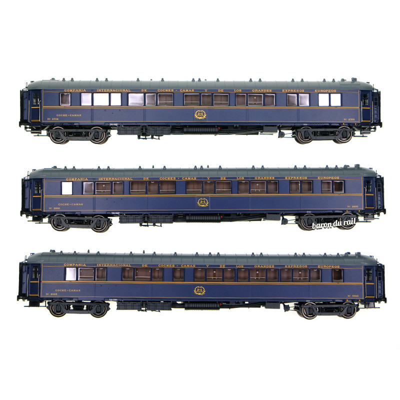 Coffret 3 voitures WL S CIWL époque IIIb - HO 1/87 - LS Models 98014