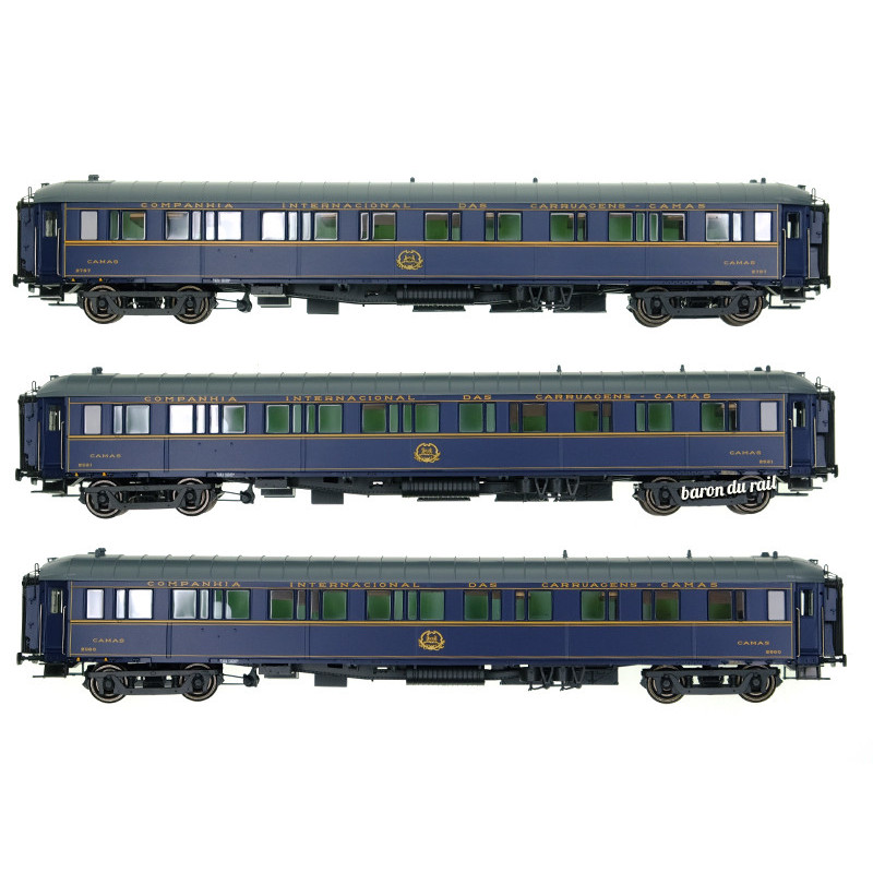 Coffret 3 voitures WL S CIWL époque IVa - HO 1/87 - LS Models 98016