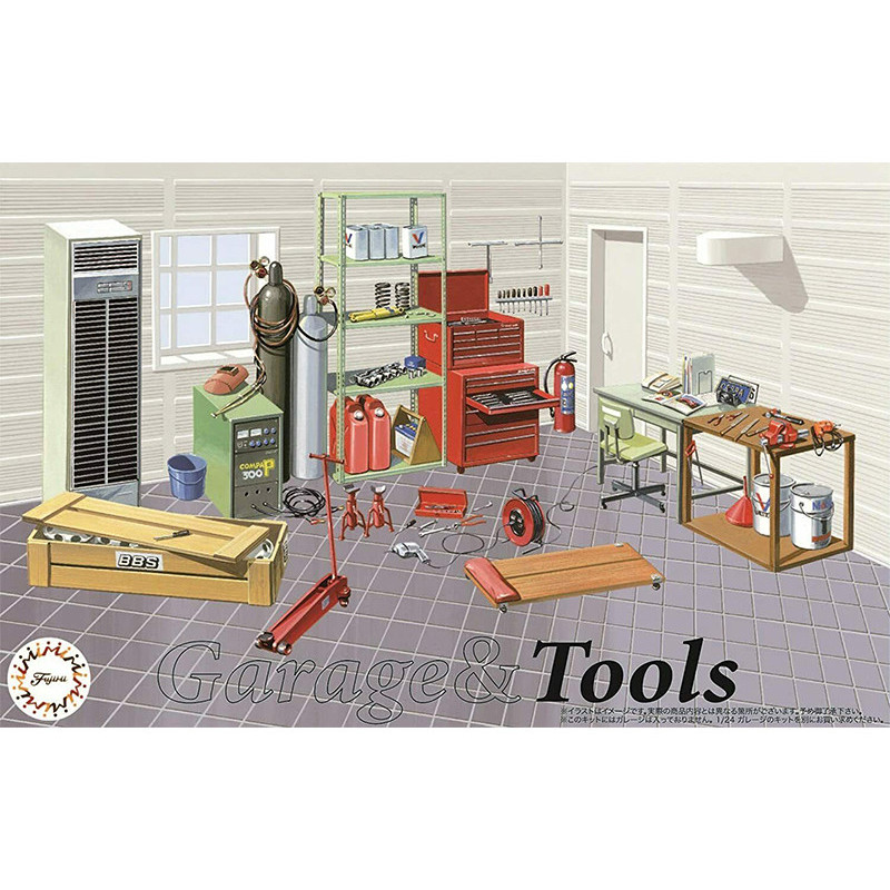 Accessoires d'atelier Set 2 - 1/24 - FUJIMI 115054