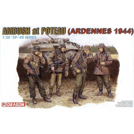 Embuscade à Poteau Ardennes 1944 - échelle 1/35 - DRAGON 6091