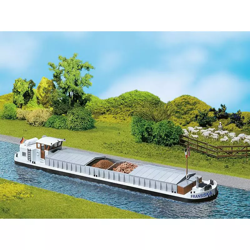 Péniche automotrice avec habitation - HO 1/87 - FALLER 131006